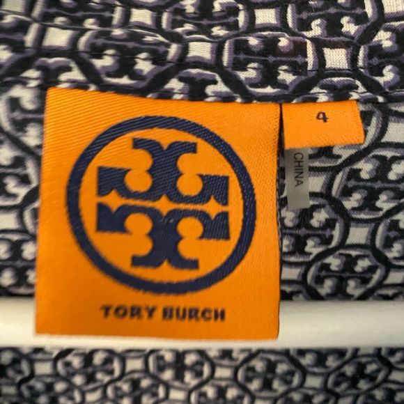 Tory Burch tunic sparkly clear sequins size 4 - Picture 8 of 8